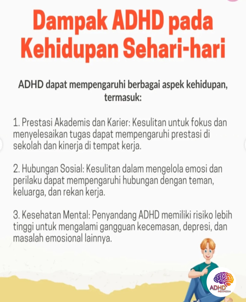 ADHD dan Hubungan Sosial Anak di Lingkungan Sekolah di Kabupaten Bulukumba